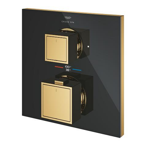 Allure Gravity Thermostat for concealed installation with 2-way diverter