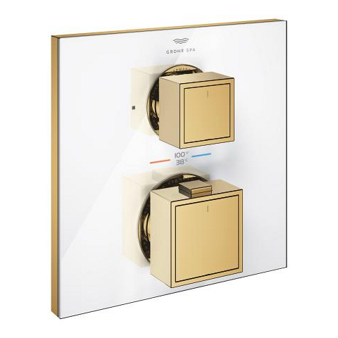 Allure Gravity Thermostat for concealed installation with 2-way diverter