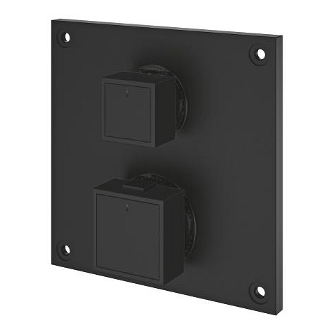 Allure Gravity Thermostat for concealed installation with 2-way diverter