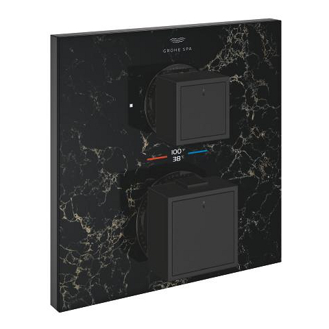 Allure Gravity Thermostat for concealed installation with 2-way diverter