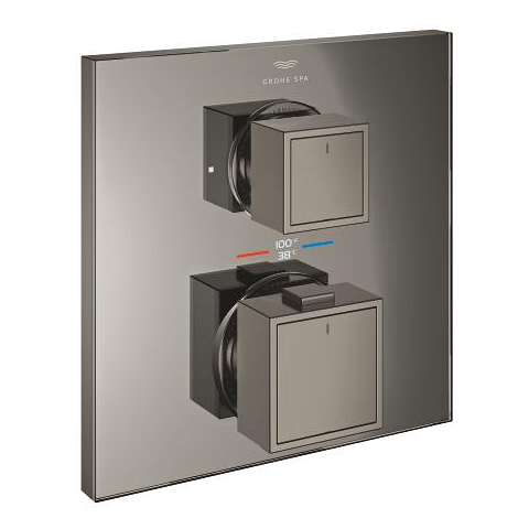 Allure Gravity Thermostat for concealed installation with 2-way diverter