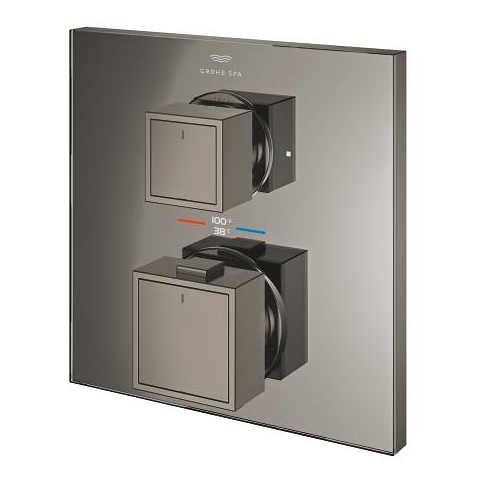 Allure Gravity Thermostat for concealed installation with 2-way diverter