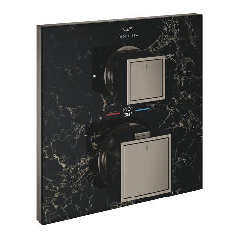 Allure Gravity Thermostat for concealed installation with 2-way diverter