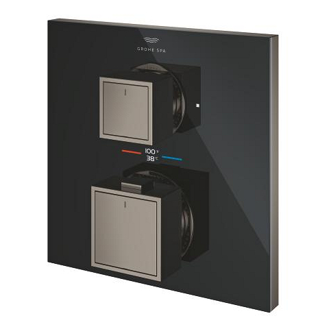 Allure Gravity Thermostat for concealed installation with 2-way diverter