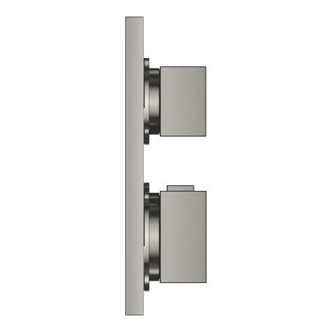 Allure Gravity Thermostat for concealed installation with 2-way diverter