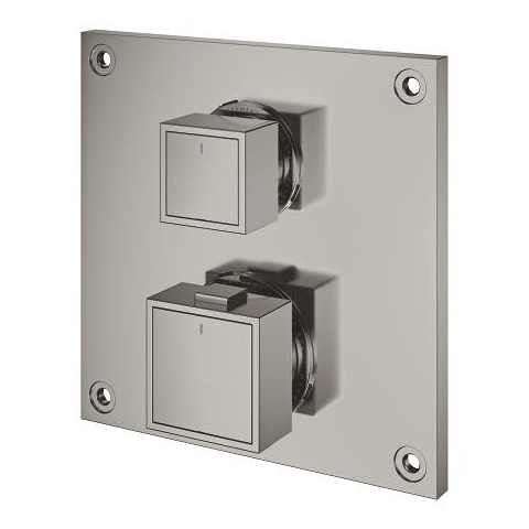 Allure Gravity Thermostat for concealed installation with 2-way diverter