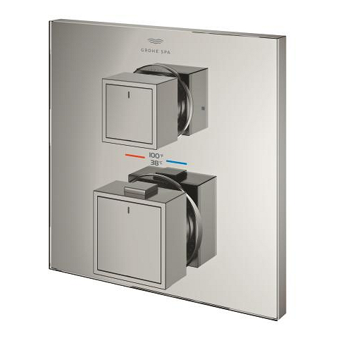 Allure Gravity Thermostat for concealed installation with 2-way diverter