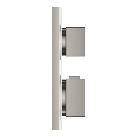Allure Gravity Thermostat for concealed installation with 2-way diverter