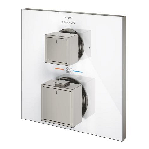 Allure Gravity Thermostat for concealed installation with 2-way diverter