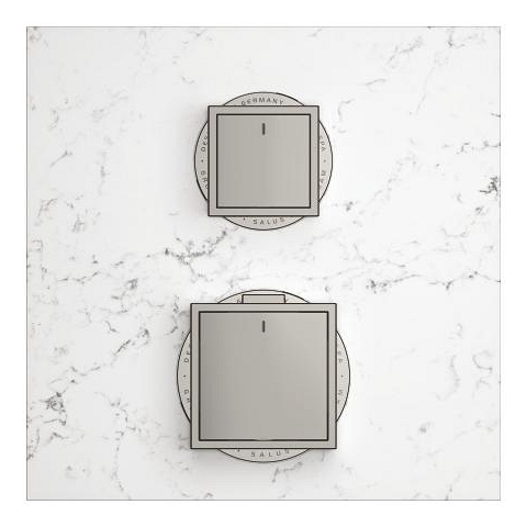 Allure Gravity Thermostat for concealed installation with 2-way diverter