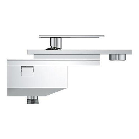 Allure Gravity Single-lever bath mixer 1/2″ exposed