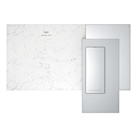 Allure Gravity Одноважільний змішувач для ванни 1/2″ зовнішнього монтажу