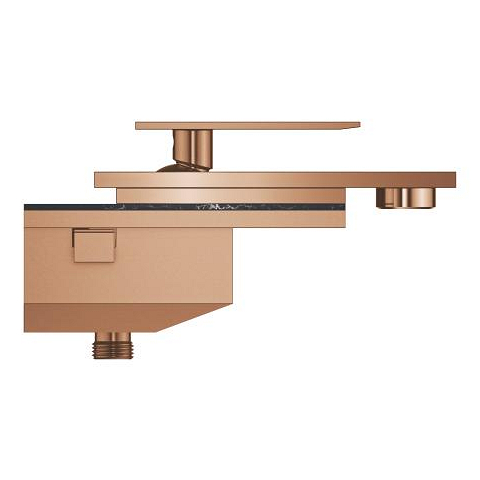 Allure Gravity Single-lever bath mixer 1/2″ exposed