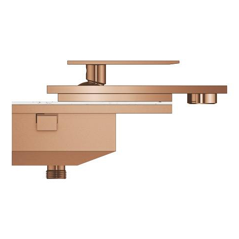 Allure Gravity Single-lever bath mixer 1/2″ exposed