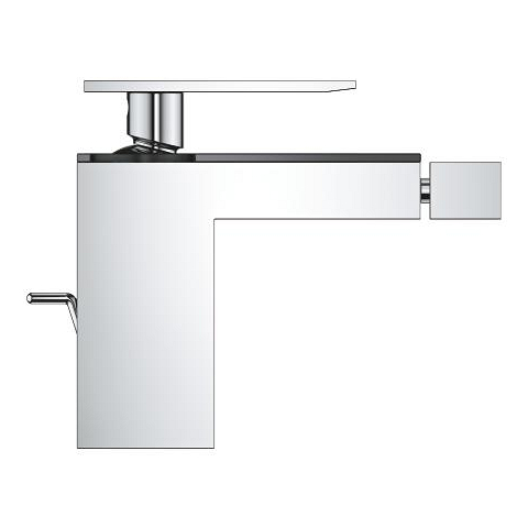 Allure Gravity Single-lever bidet mixer