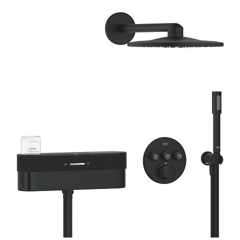 GROHE SmartControl Purefoam Sistema de duche encastrável