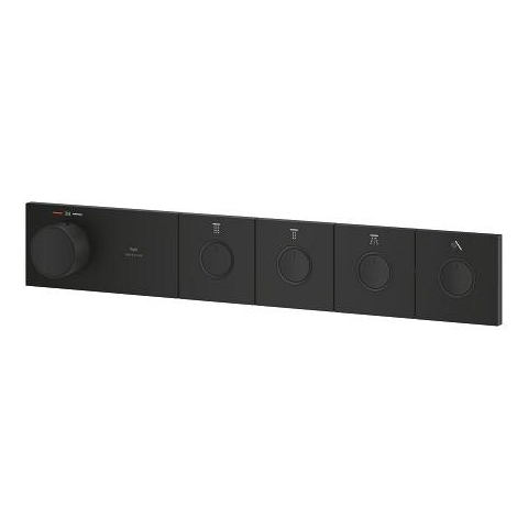 Grohtherm Aqua Tiles Thermostat for concealed installation with 4 valves