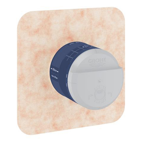 Rainshower Aqua Concealed installation box for head shower 2 sprays