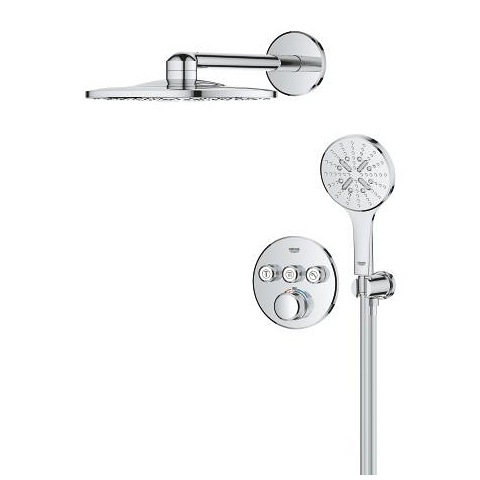 Grohtherm SmartControl Прихована душова система з Rainshower SmartActive 310
