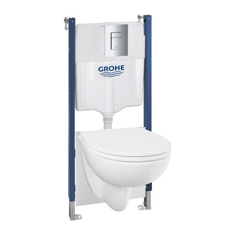 Stelaż podtynkowy do WC 5 w 1; wysokość instalacji 1,13 m