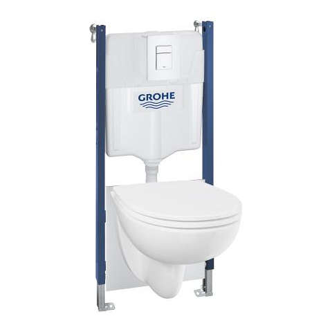 Stelaż podtynkowy do WC 5 w 1; wysokość instalacji 1,13 m