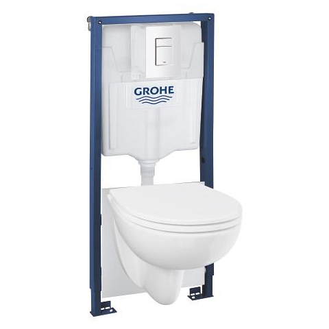 Stelaż podtynkowy do WC 5 w 1; wysokość instalacji 1,13 m