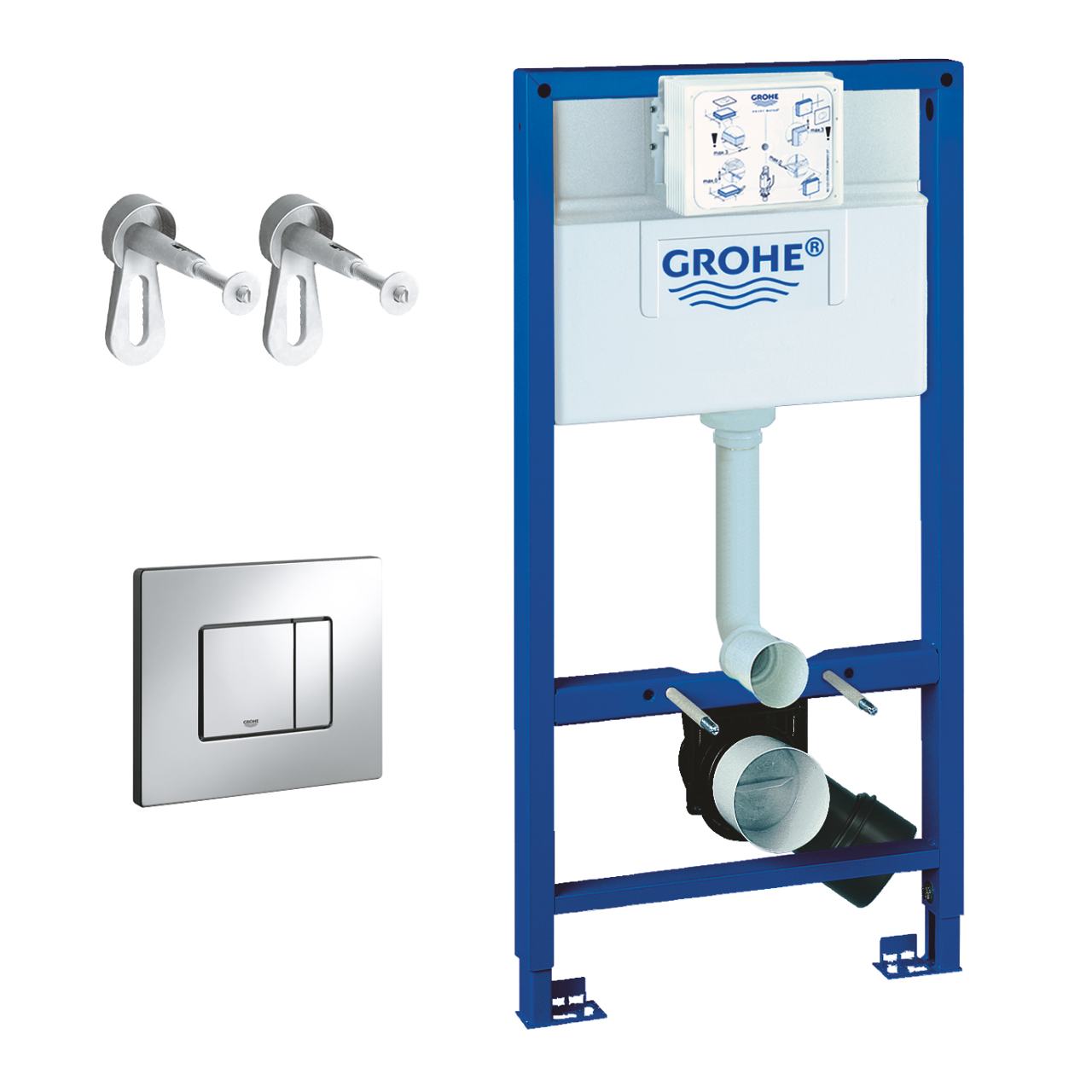 Гроя. Grohe Rapid SL [38772001]. 38772001 Инсталляция Grohe. Инсталляция для унитаза Grohe Rapid SL 38772001. Инсталляция Грое Рапид SL 38772001.