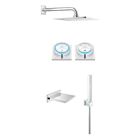 GROHE F-digital bath/shower shower solution pack 2