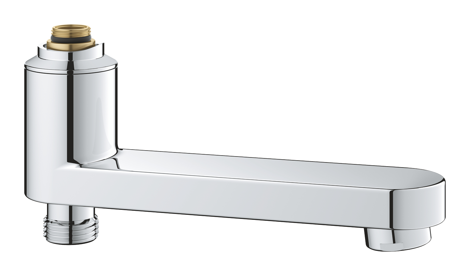 Swivel spout with built-in diverter