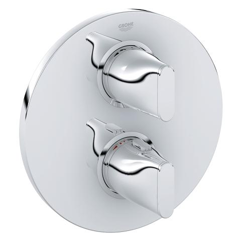 Veris Thermostat mit integrierter 2-Wege-Umstellung für Wanne oder Dusche mit mehr als einer Brause
