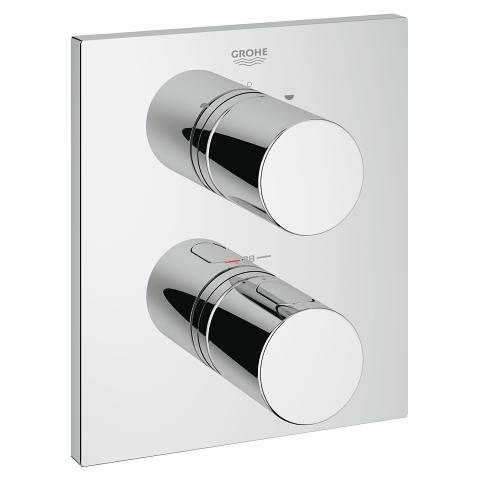 Miscelatore termostatico per vasca-doccia o doccia con deviatore a 2 vie
