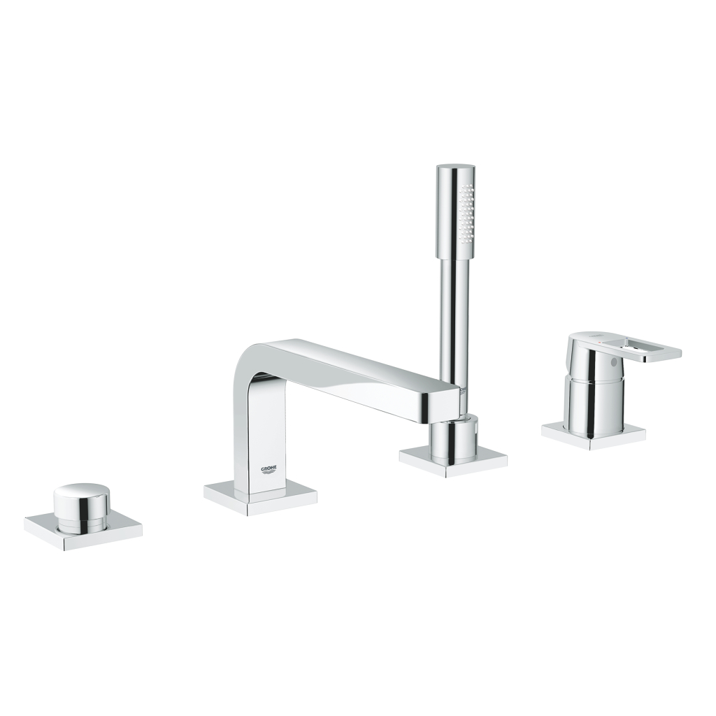 Quadra 4-hole single lever bath combination | GROHE