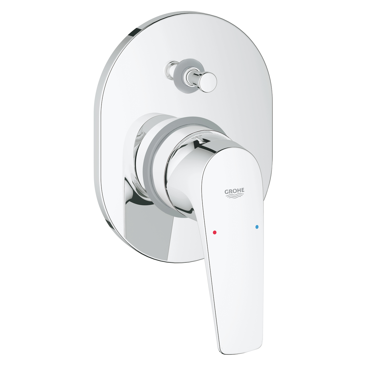 Bauflow Single Lever Bath Mixer Grohe