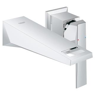 Mezclador lineal monomando de lavabo Grohe, tamaño XL, para lavabos  independientes, sin desagüe automático