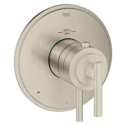Dual function thermostatic trim with control module