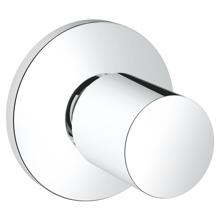 Set Grohe: Dispenser Sapone Con Supporto Essentials Cromo 40448001 + Gancio Baucosmopolitan Neutral 40461001