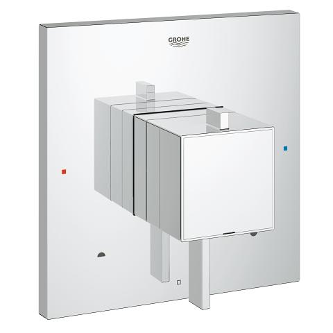Dual function pressure balance trim with control module