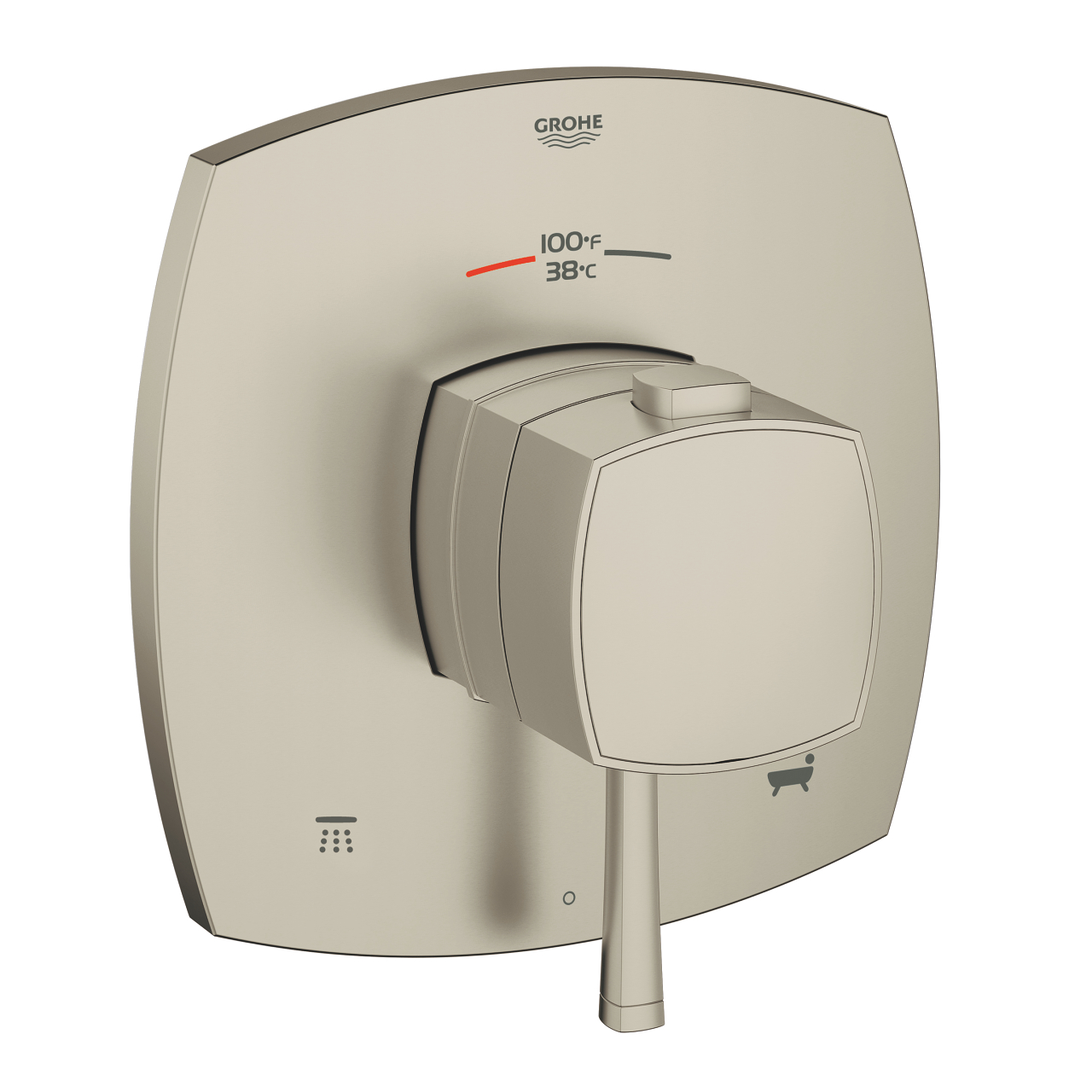 Grandera Dual function thermostatic trim with control module GROHE