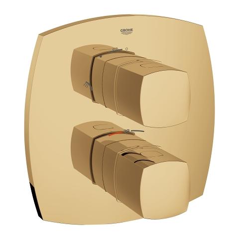 Термостат для ванни із вбудованим перемикачем на 2 положення