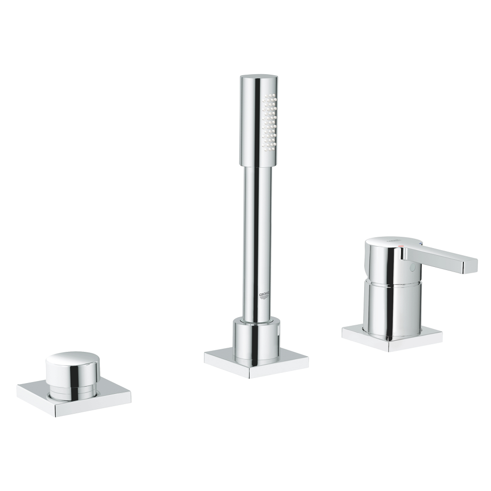 Lineare_ 3-hole bath combination | GROHE