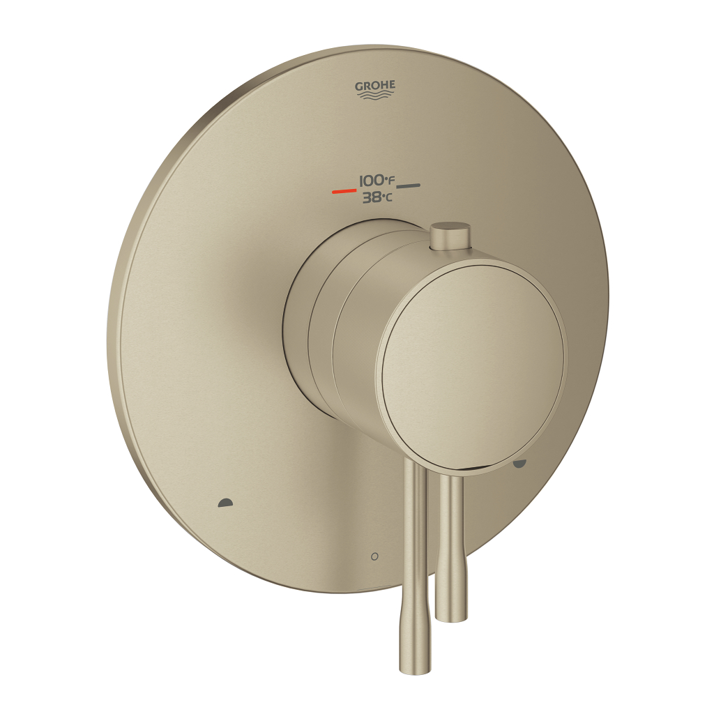 GrohFlex Essence Dual function thermostatic trim with control module