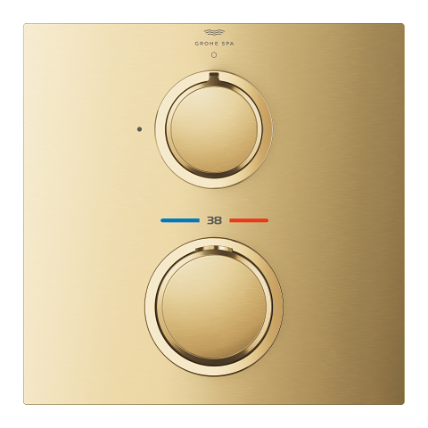 Allure Thermostat for concealed installation with one valve