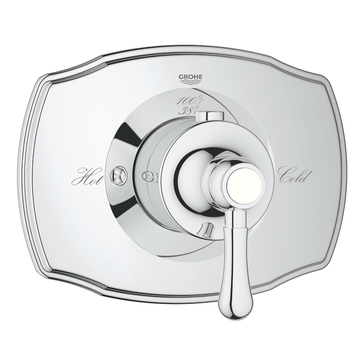 Grohtherm 2000 Authentic Custom shower thermostatic trim with control module GROHE