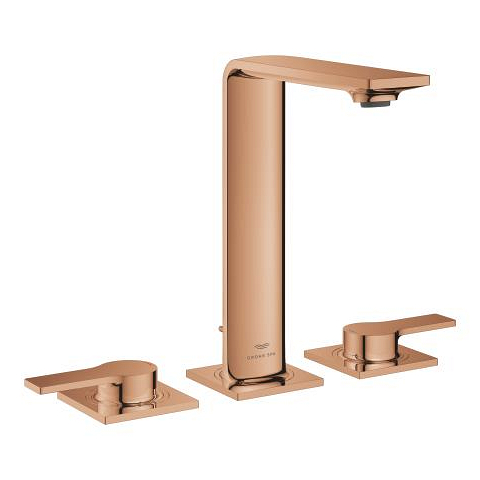 Three-hole basin mixer 1/2″ M-Size