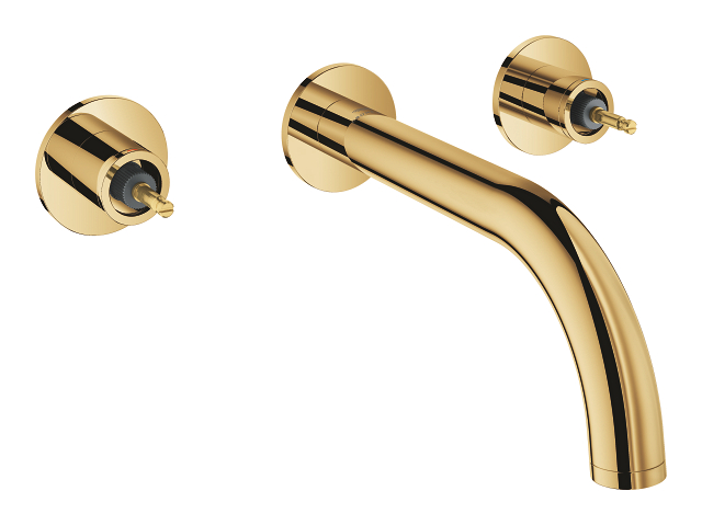 Atrio Private Collection Three-hole basin mixer M-Size