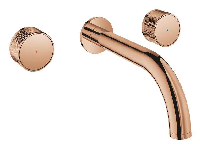 Atrio Private Collection Three-hole basin mixer M-Size