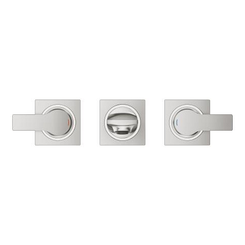 Allure Three-hole basin mixer 1/2″ M-Size
