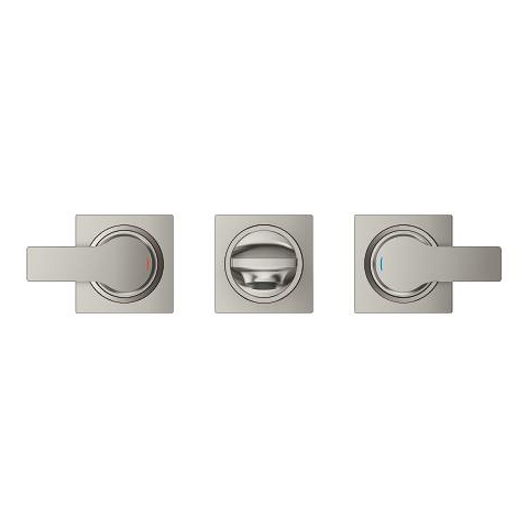 Allure Three-hole basin mixer 1/2″ M-Size