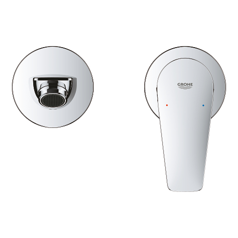 BauEdge 2-hole basin mixer