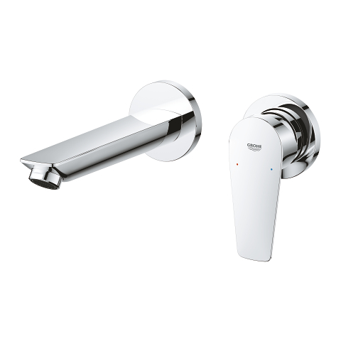 BauEdge 2-hole basin mixer